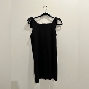 Black Aqua Mini Dress with Bows